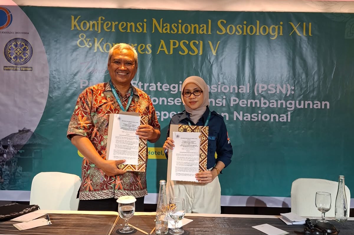 Penandatanganan Kerja Sama antara Jurusan Sosiologi UNG dan Jurusan Sosiologi UNPAD